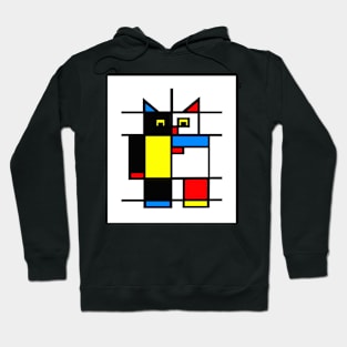 Abstract Cat Hoodie